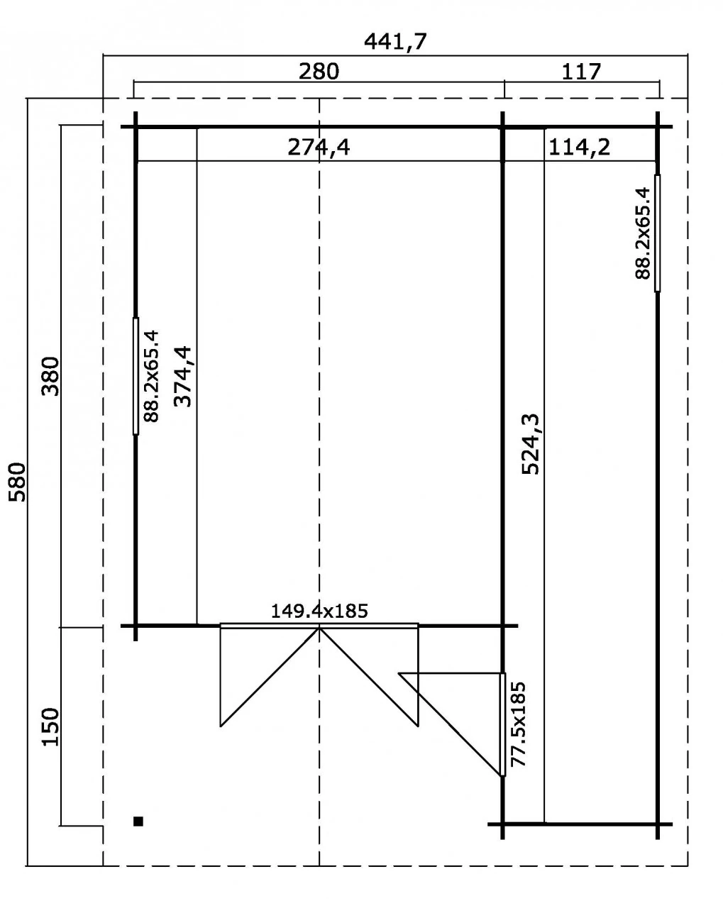 gartenhaus-strassburg-2-fundamentplan