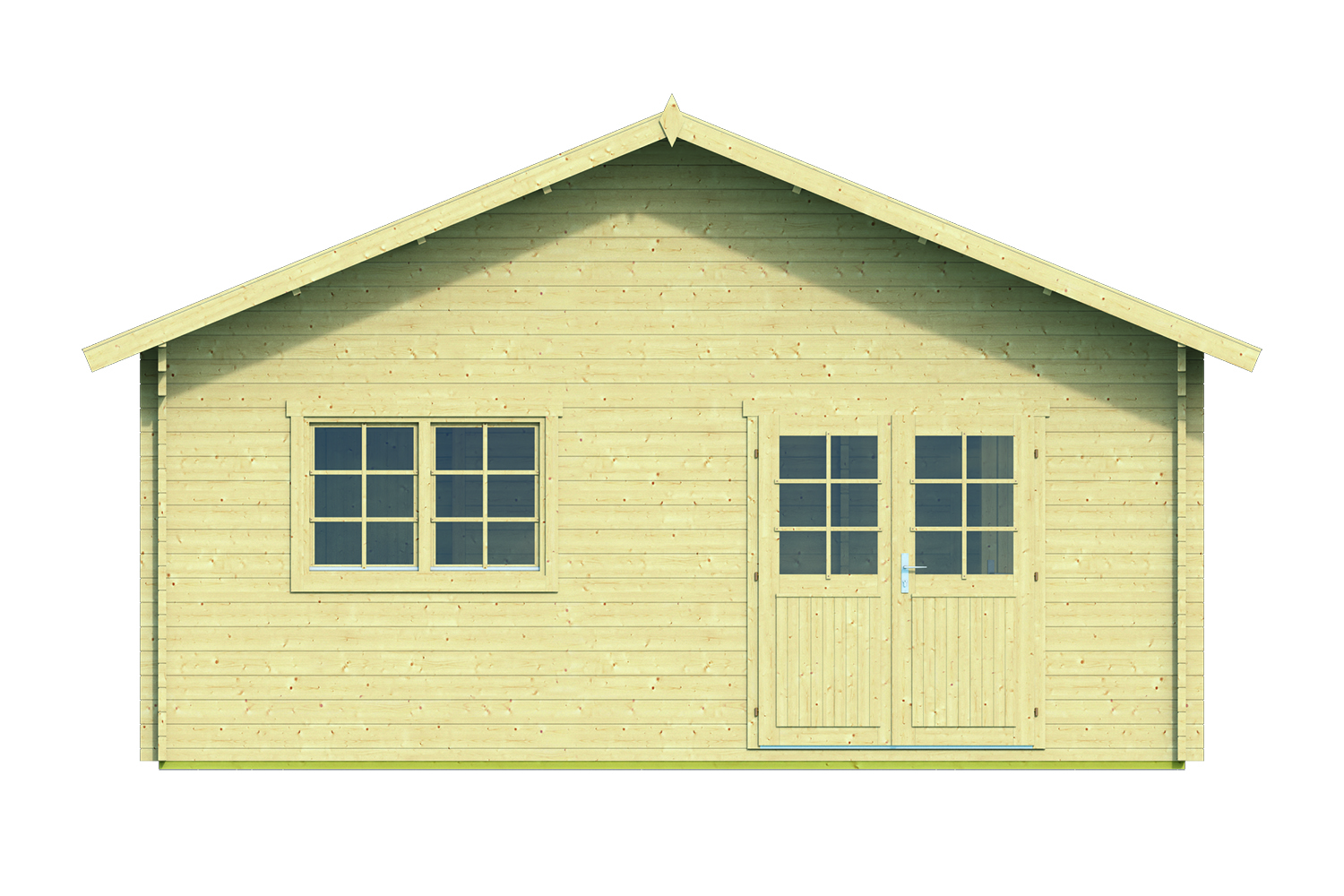 Gartenhaus Big Llanes ISO Front