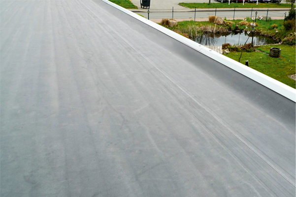 Carport Wendland Dacheindeckung: Dachschalung mit EPDM-Folie