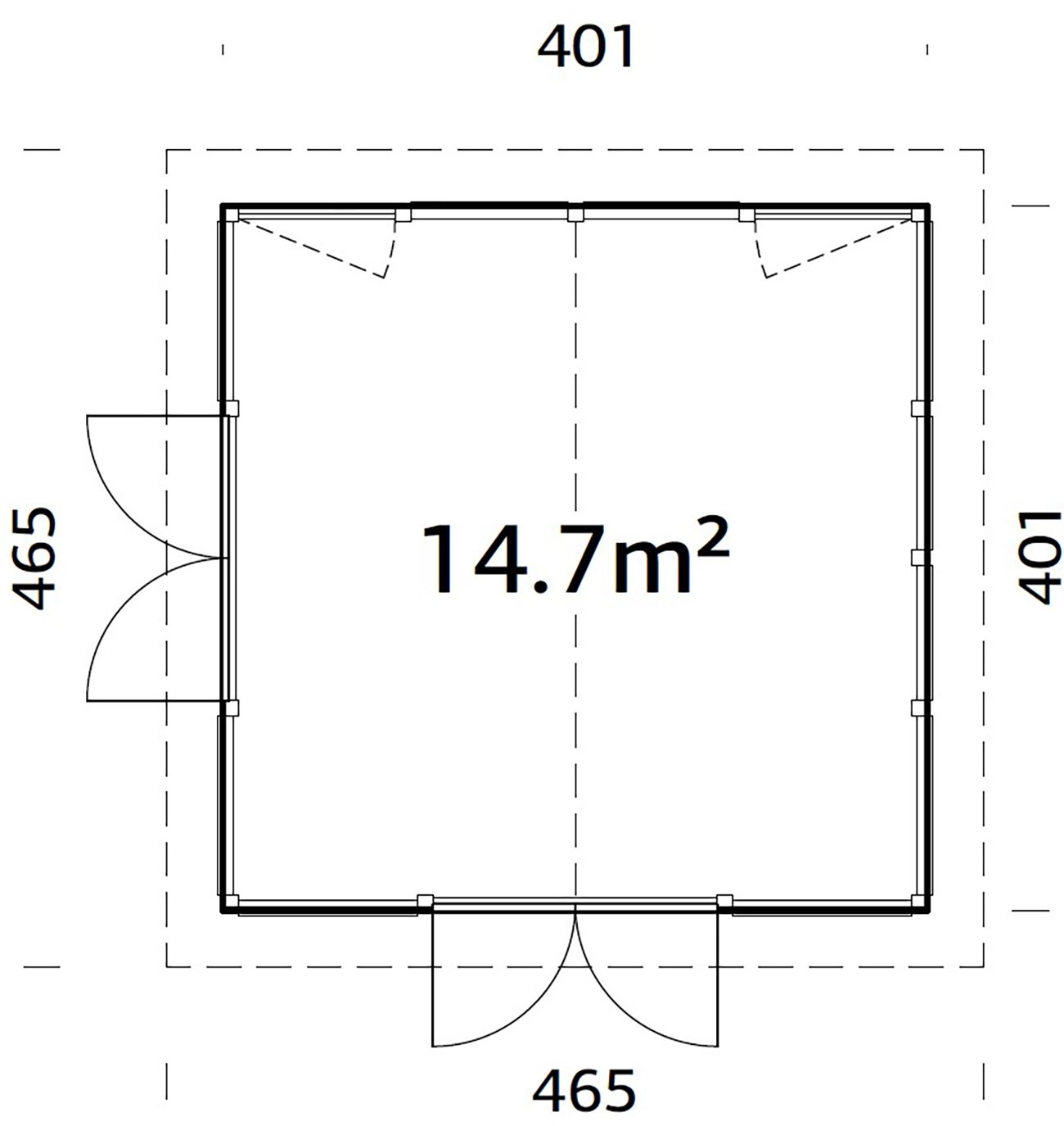 Pavillon-Isabella-14,7-m2-Skizze