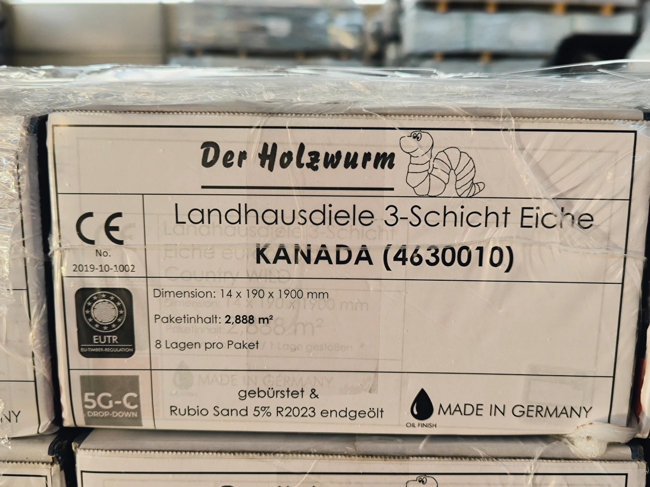 Klick-Parkett-Eiche-Kanada