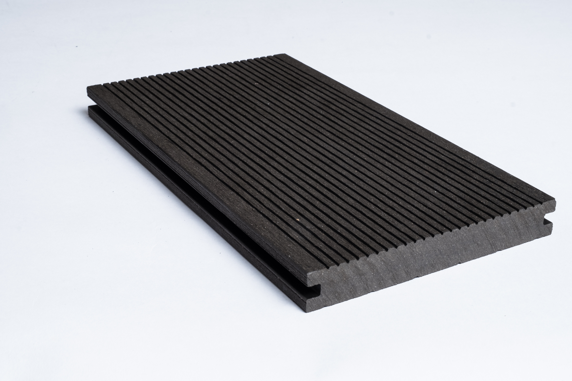 BPC Terrassendielen MASSIV Ebony / Dunkelgrau 20x140 mm