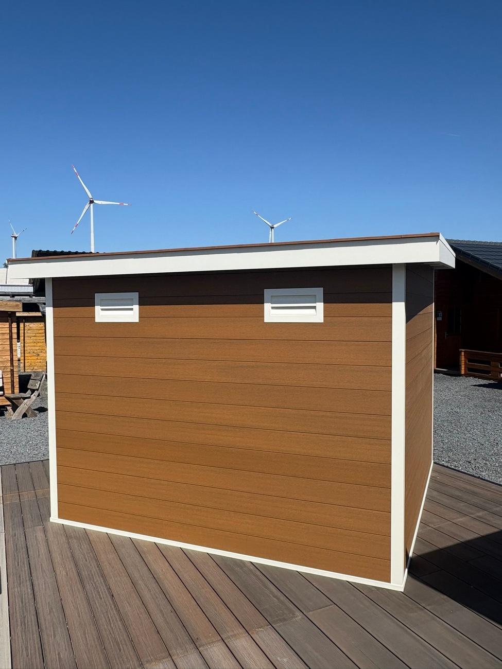 WPC-Gartenhaus-Valencia