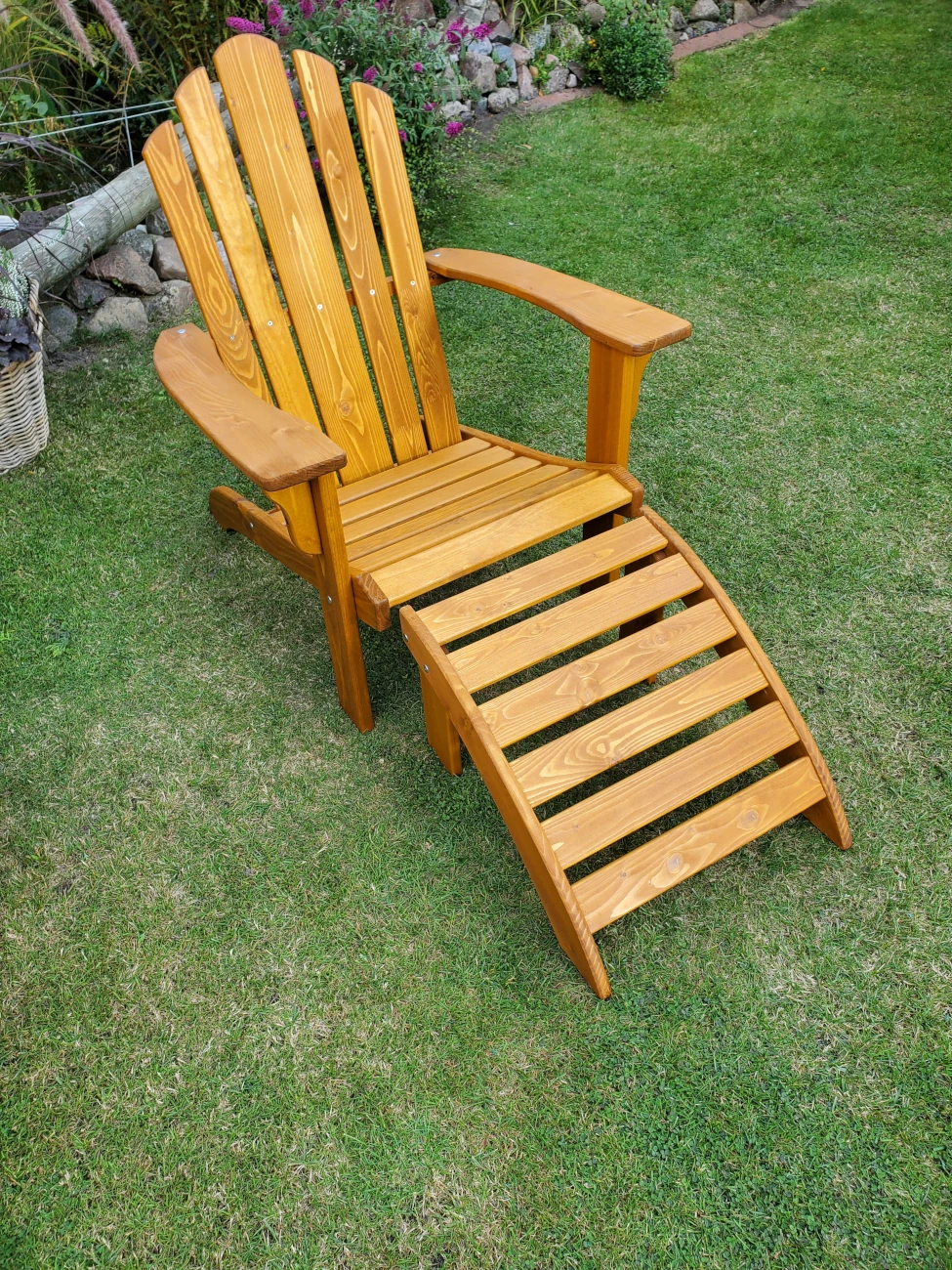 Deckchair mit Fuablage