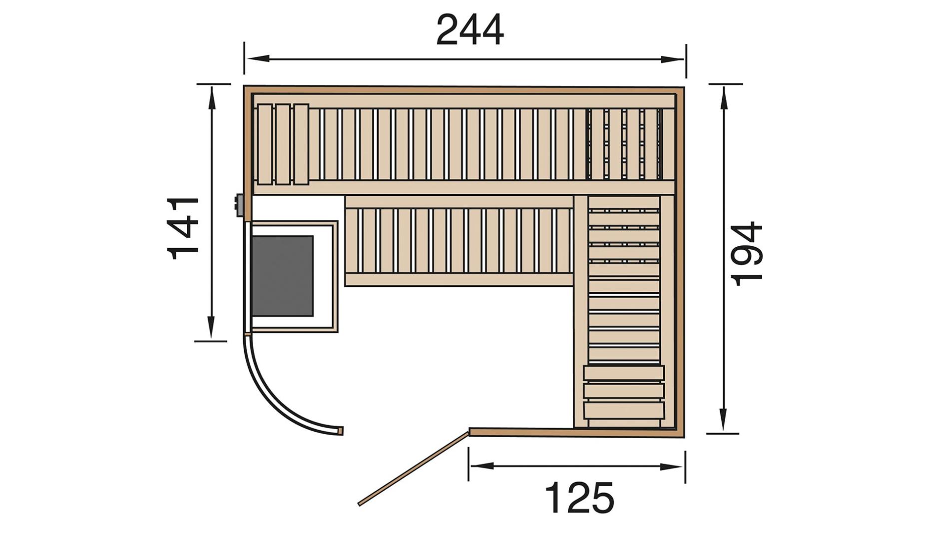 Designsauna Sara 2