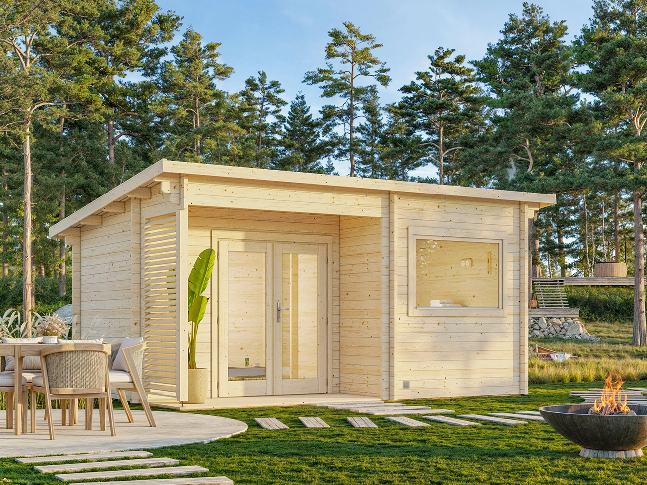 Saunahaus Sanna 11,5 m² 