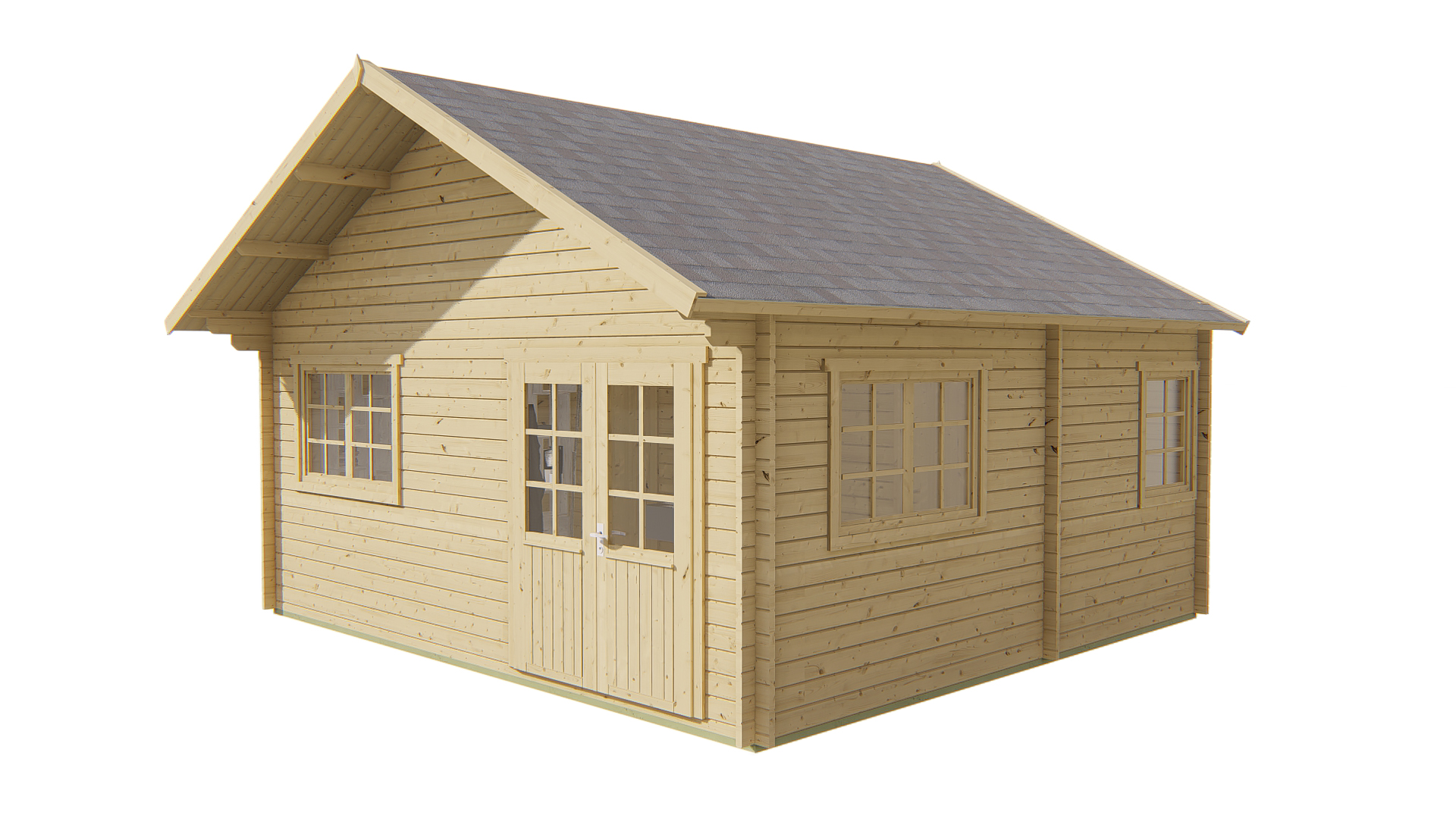 Gartenhaus Big Llanes ISO Front