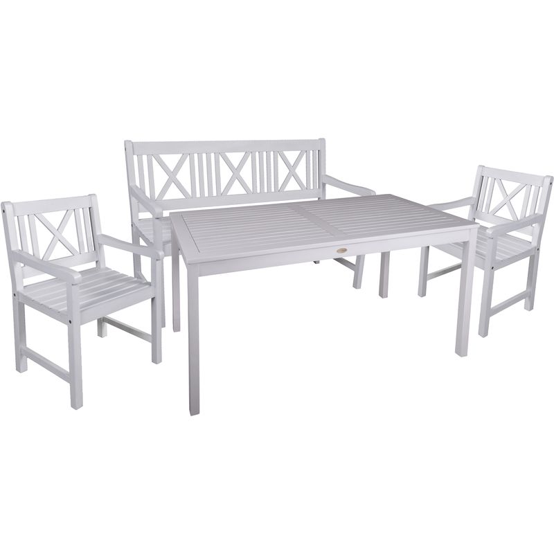 Tisch MALMÖ + MALMÖ Stühle I