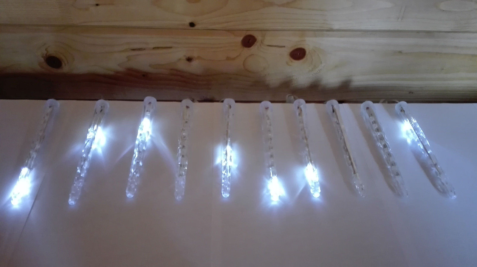 LED-Eiszapfen-Lichterkette