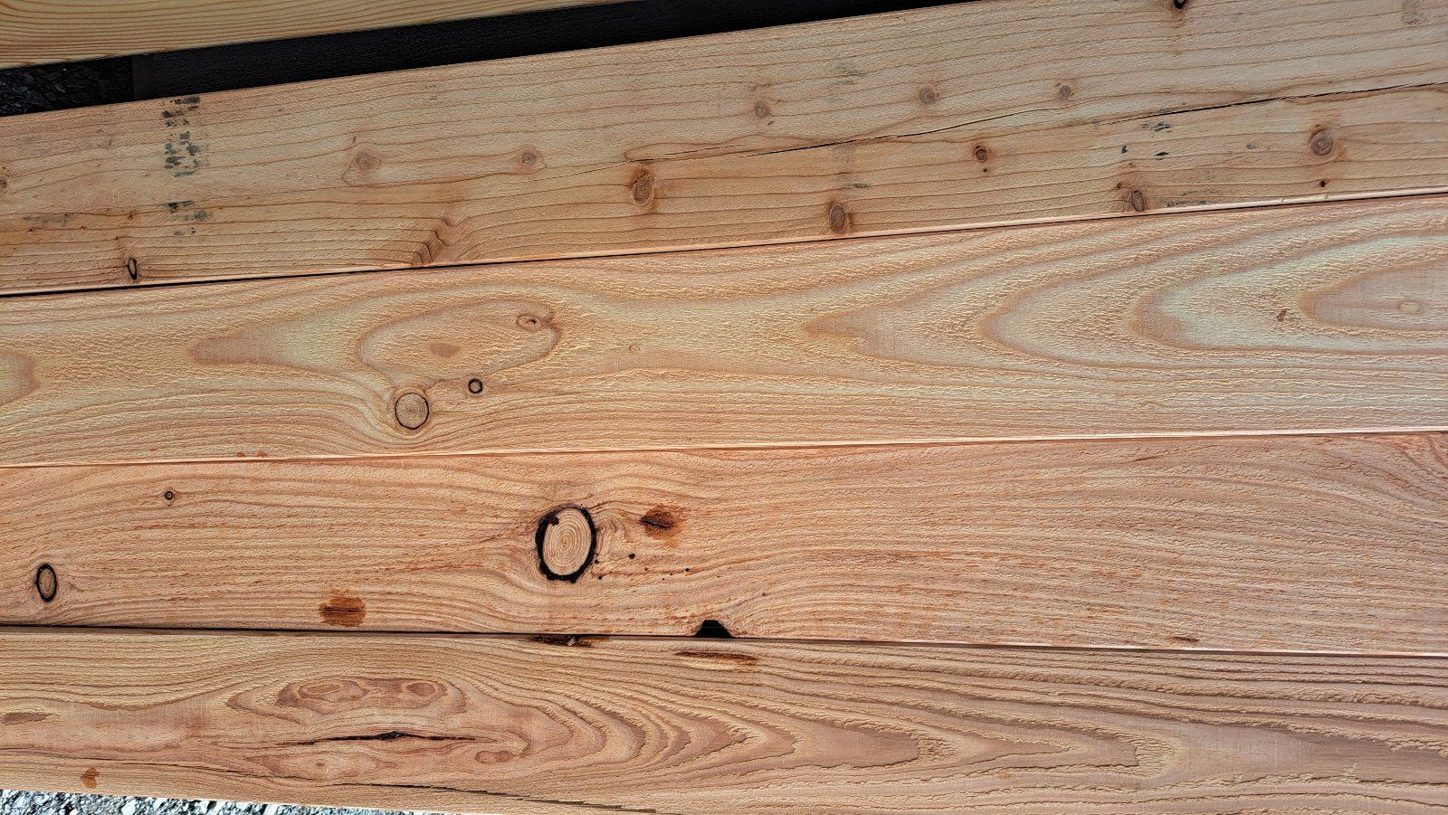 Lärche Fassadenverkleidung - Boden-Deckel-Schalung als Profilholz 21x125 mm